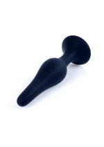 Plug-Silicone Plug Black - Medium - obrazek 3