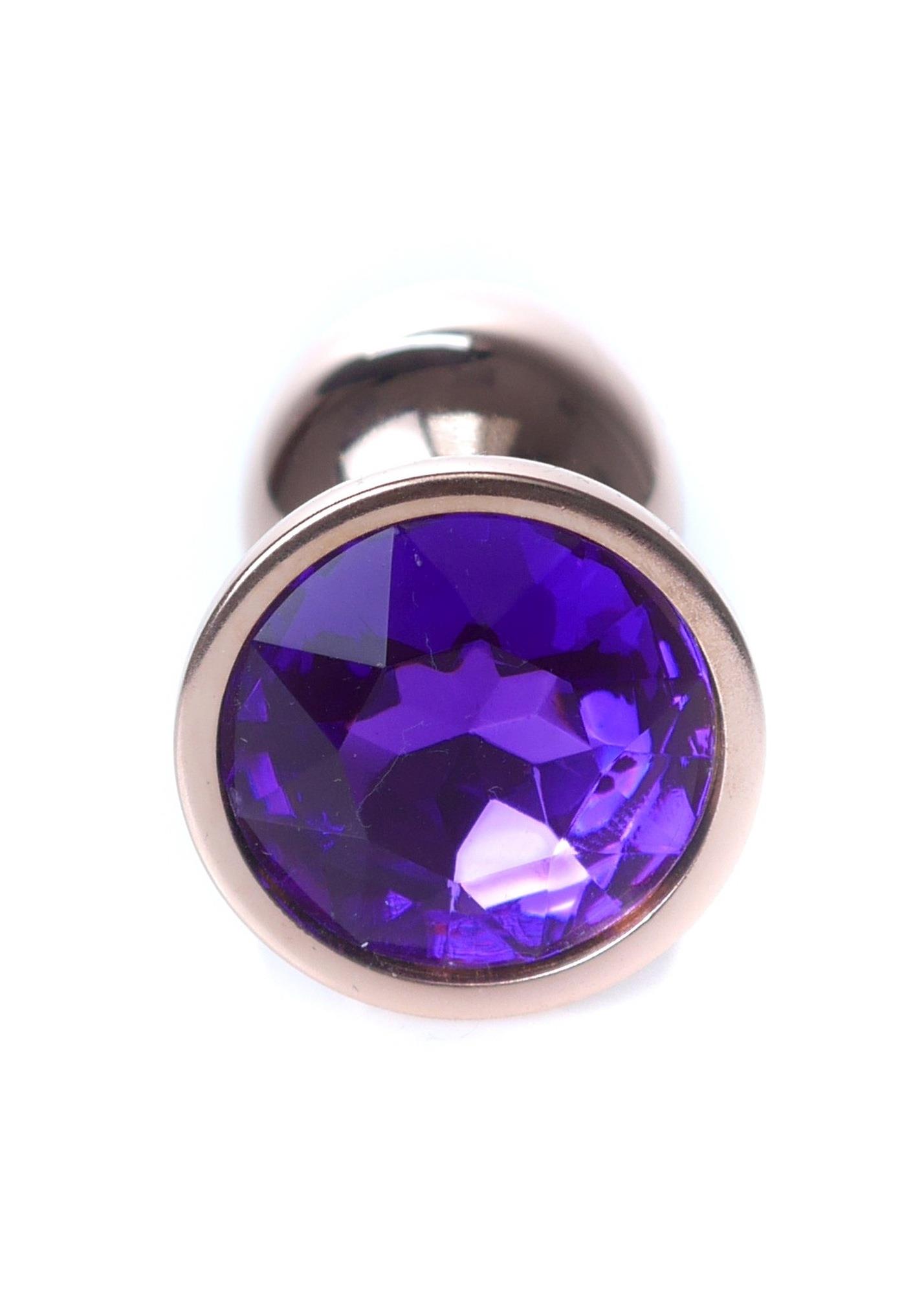 64-00110_01 Plug-Jewellery Red Gold PLUG- Purple - obrazek 1