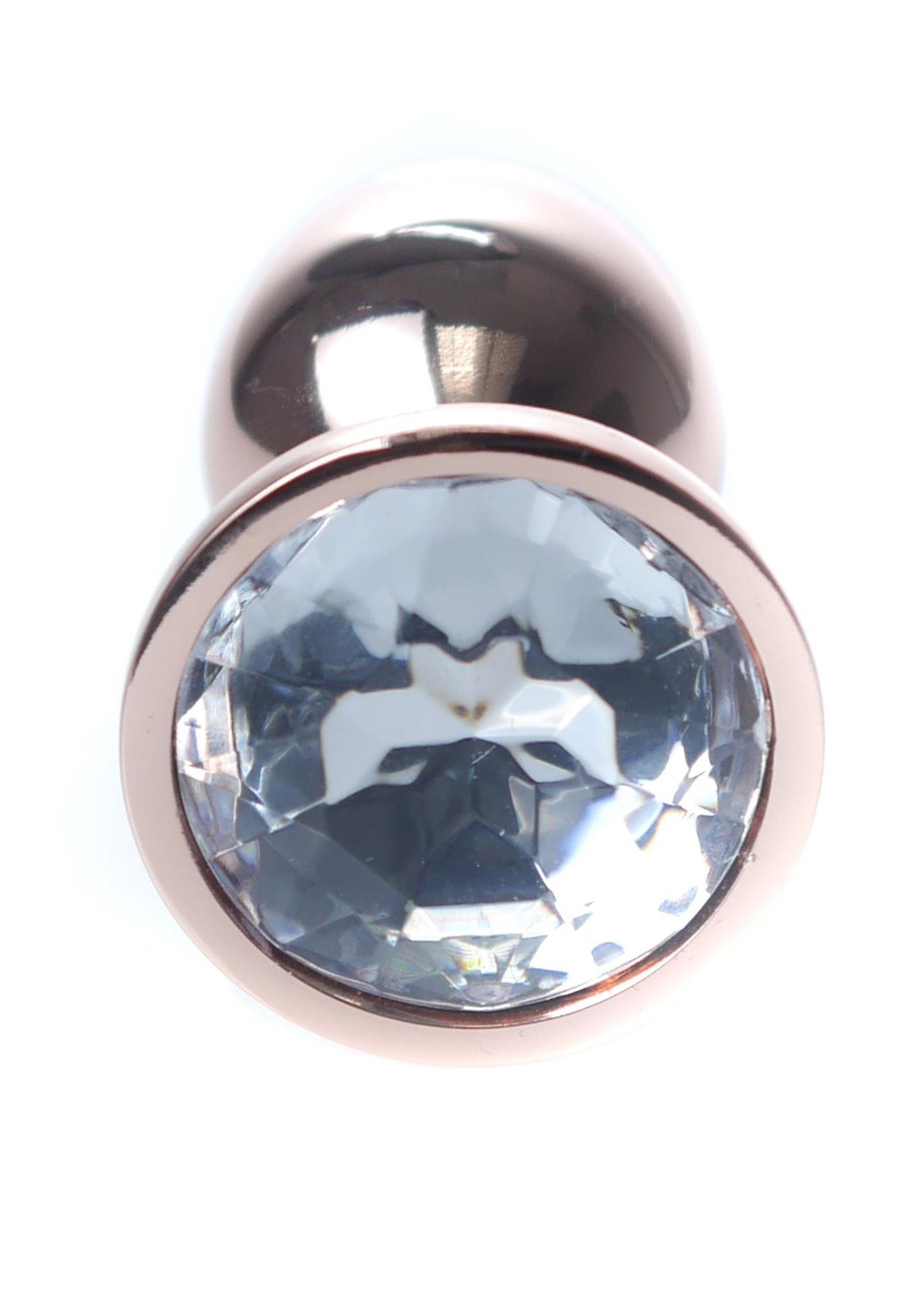 64-00112_01 Plug-Jewellery Red Gold PLUG- Clear - obrazek 1