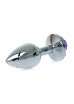 Plug-Jewellery Silver PLUG ROSE- Purple - obrazek 4