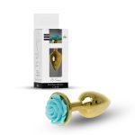 Plug-Jewellery Gold PLUG ROSE- Light Blue - obrazek 9