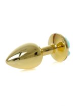 Plug-Jewellery Gold PLUG ROSE- Light Blue - obrazek 4