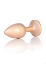 Plug-Jewellery Pearl Gold PLUG- Clear S - obrazek 4