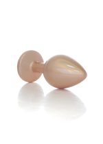 Plug-Jewellery Pearl Gold PLUG- Clear M - obrazek 3