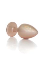Plug-Jewellery Pearl Gold PLUG- Clear L - obrazek 3