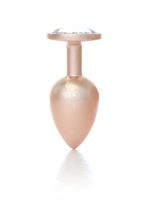 Plug-Jewellery Pearl Gold PLUG- Clear L - obrazek 5