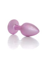 Plug-Jewellery Pearl Pink PLUG- Clear S - obrazek 3
