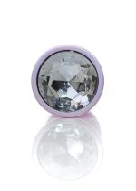 Plug-Jewellery Pearl Pink PLUG- Clear L - obrazek 4