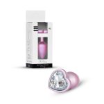 Plug-Jewellery Pearl Pink Heart PLUG- Clear S - obrazek 7