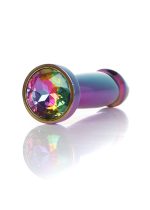 Plug-Jewellery Multicolour Penis PLUG- Clear S - obrazek 4