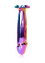 Plug-Jewellery Multicolour Penis PLUG- Clear M - obrazek 6