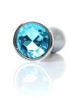 Plug-Jewellery Silver PLUG- Light Blue L - obrazek 2