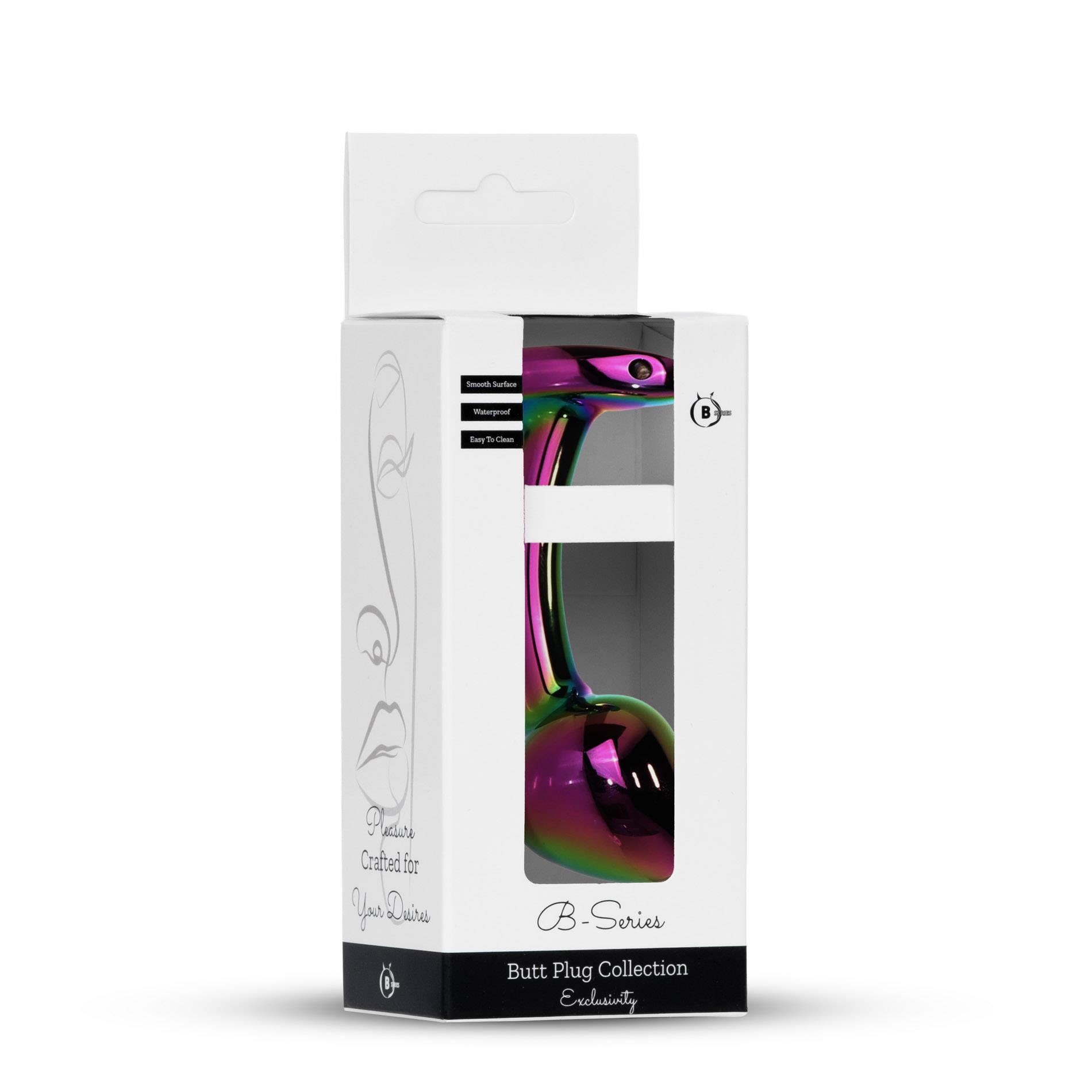 64-00151 Plug-Jewellery Multicolour Curved PLUG- L - obrazek 1