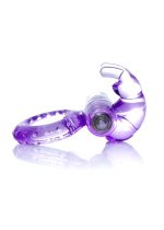 Pierścień-Rabbit Vibro CockRing Purple - obrazek 4