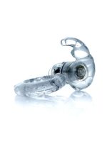 Pierścień-Rabbit Vibro CockRing Clear - obrazek 2