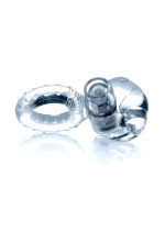 Pierścień-Rabbit Vibro CockRing Clear - obrazek 5