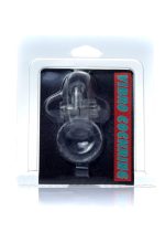 Pierścień-Rabbit Vibro CockRing Clear - obrazek 7