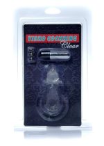 Pierścień-Dolphin Vibro CockRing Clear - obrazek 8