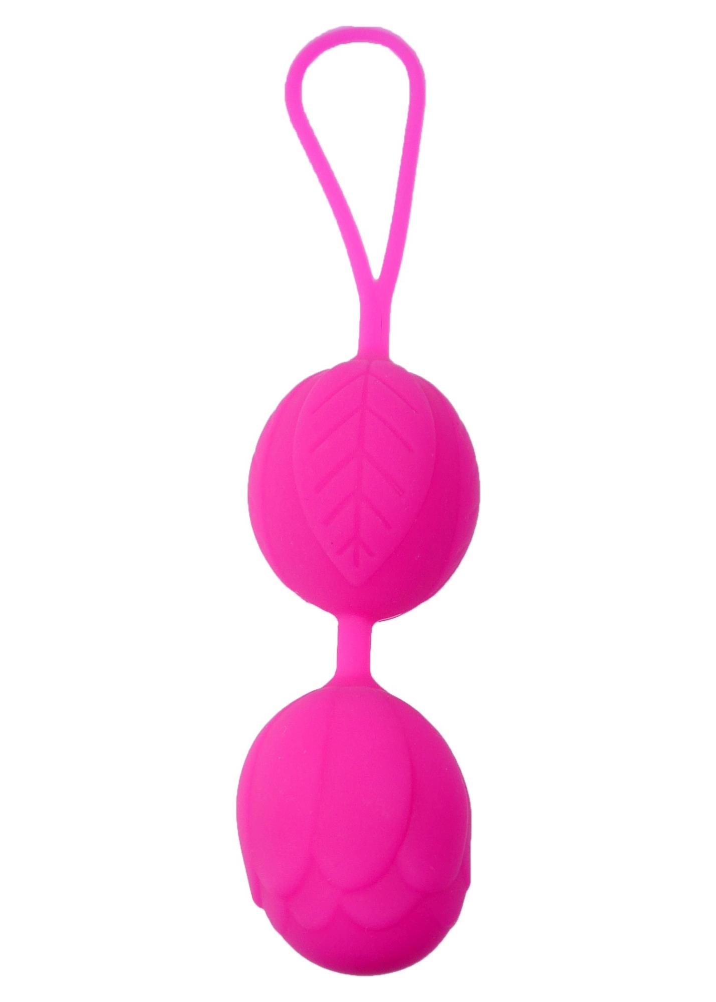 67-00070 Kulki-Silicone Kegel Balls Pink - obrazek 1