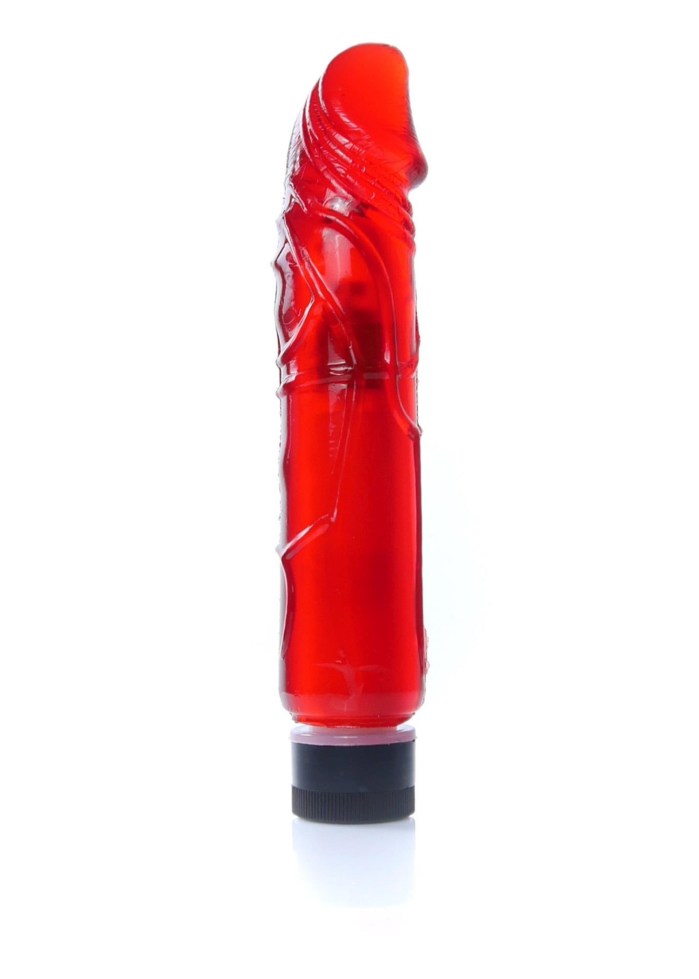 67-00075_01 Wibrator-Juicy Jelly - Multispeed Red - obrazek 1