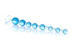 Plug/kulki-Jelly Anal 10 Beads Blue - obrazek 2