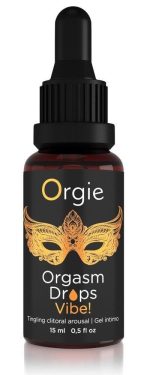 ORGIE Orgasm Drops Vibe Peach Flavor 15 ml - obrazek 3