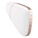 Wibrator - Love Triangle Air Pulse Stimulator + Vibration White - obrazek 4