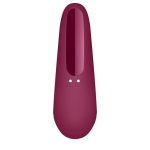 Wibrator - Curvy 1+ Air Pulse Stimulator + Vibration Rose Red - obrazek 3