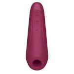 Wibrator - Curvy 1+ Air Pulse Stimulator + Vibration Rose Red - obrazek 4