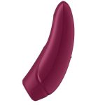 Wibrator - Curvy 1+ Air Pulse Stimulator + Vibration Rose Red - obrazek 6