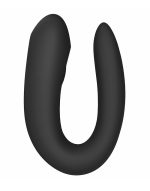 Wibrator - Double Joy Partner Vibrator Black - obrazek 5
