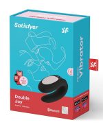 Wibrator - Double Joy Partner Vibrator Black - obrazek 7