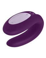 Wibrator - Double Joy Partner Vibrator Violet - obrazek 2