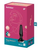 Plug - Vibrator ilicious 2 Black - obrazek 5