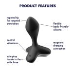 Plug-Vibrator Game Changer (Black) - obrazek 3