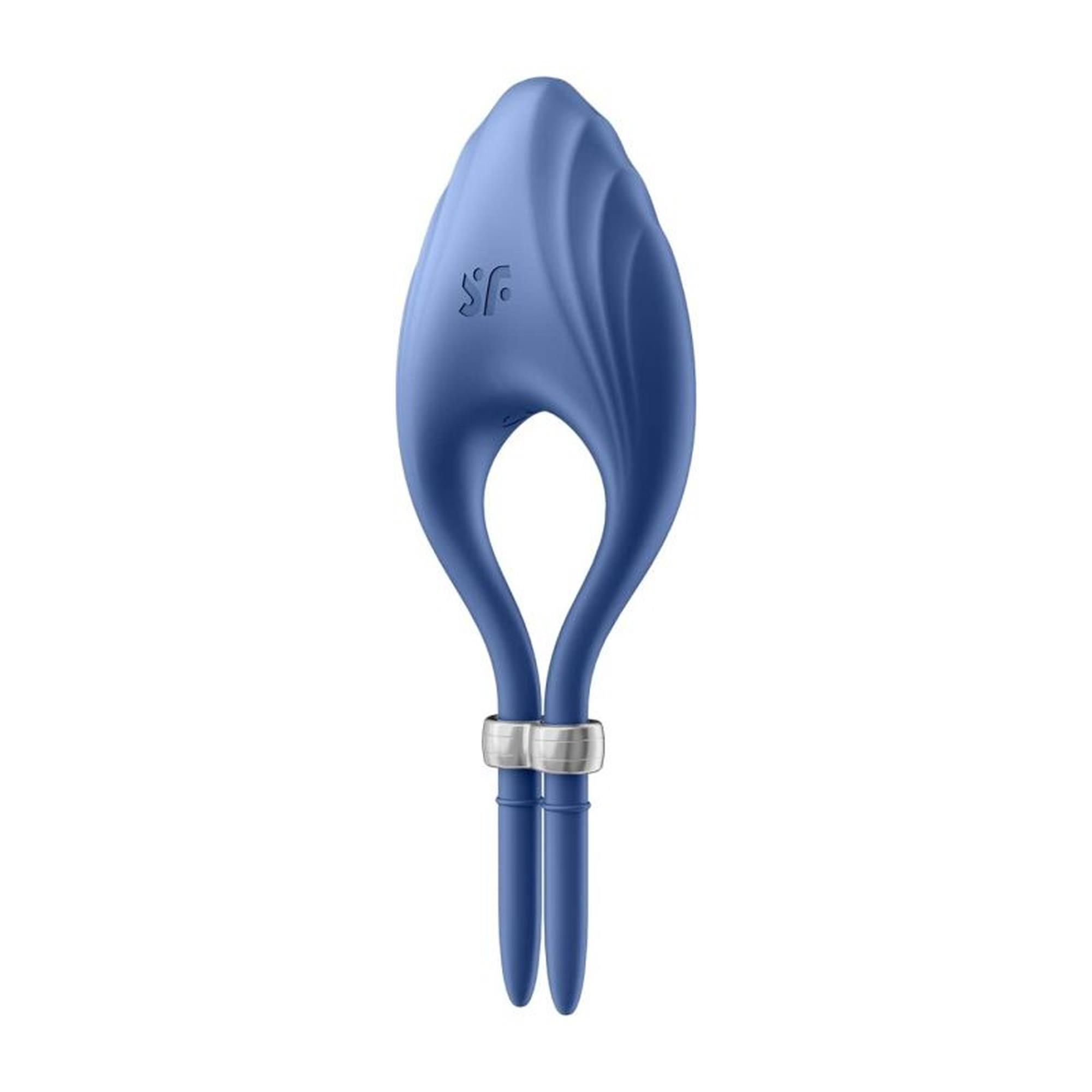 73-4018430 Pierścień-Duelist Ring Vibrator (Blue) - obrazek 1
