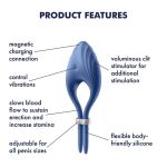 Pierścień-Duelist Ring Vibrator (Blue) - obrazek 6