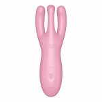 Wibrator-Threesome 4 Connect App (Pink) - obrazek 2