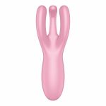 Wibrator-Threesome 4 Connect App (Pink) - obrazek 5