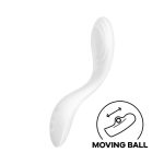 Wibrator-Rrrolling Pleasure (White) - obrazek 2