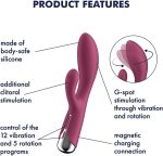 Satisfyer Spinning Rabbit 1 Red - obrazek 3