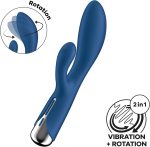 Satisfyer Spinning Rabbit 1 Blue - obrazek 2