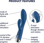 Satisfyer Spinning Rabbit 1 Blue - obrazek 3