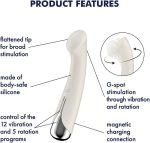 Satisfyer Spinning G-Spot 1 Beige - obrazek 3