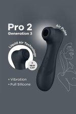 Pro 2 Generation 3with Liquid Air Technology, Vibration and Bluetooth/App black - obrazek 5