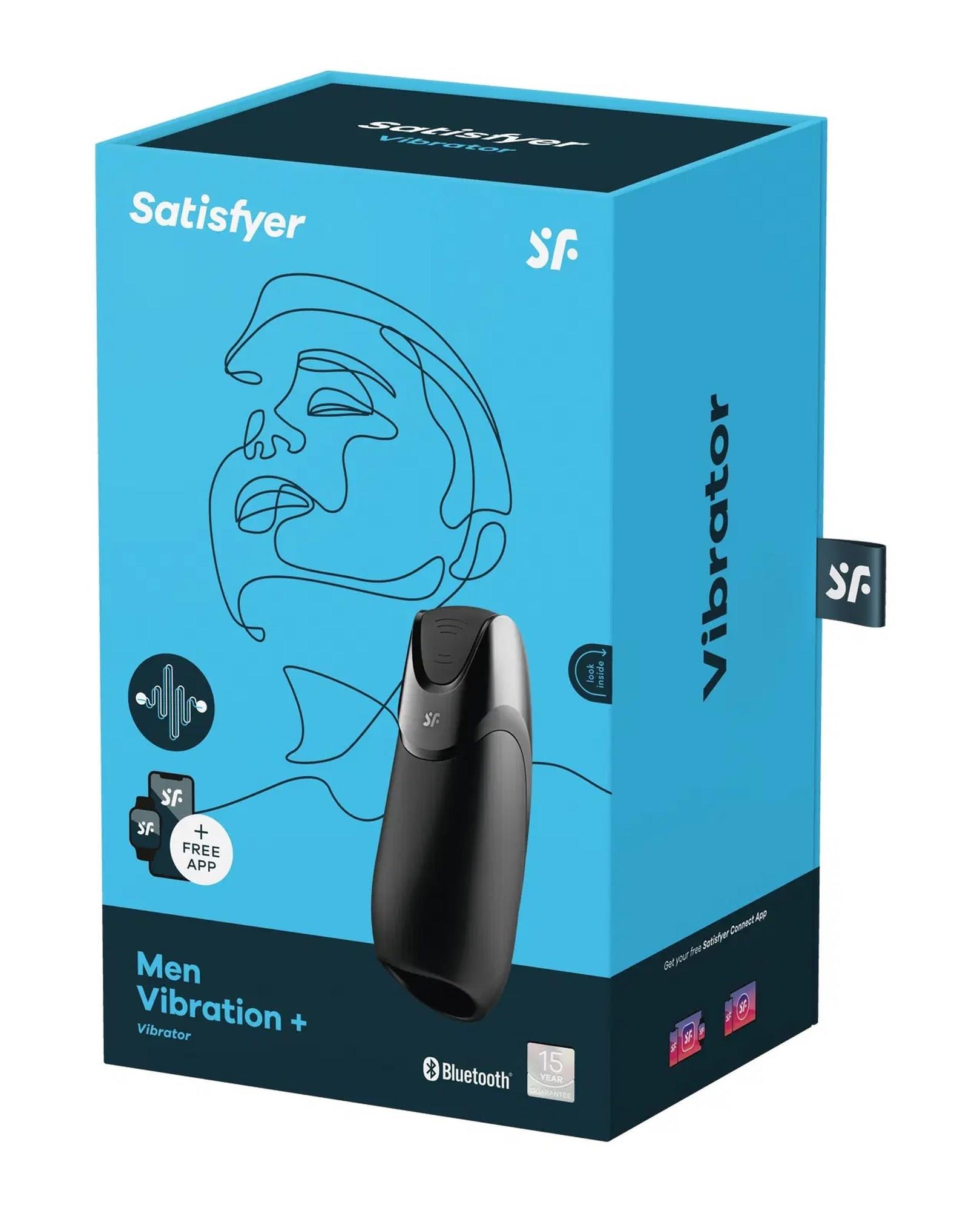 73-9016570 Men Vibration+ Connect App black - obrazek 1