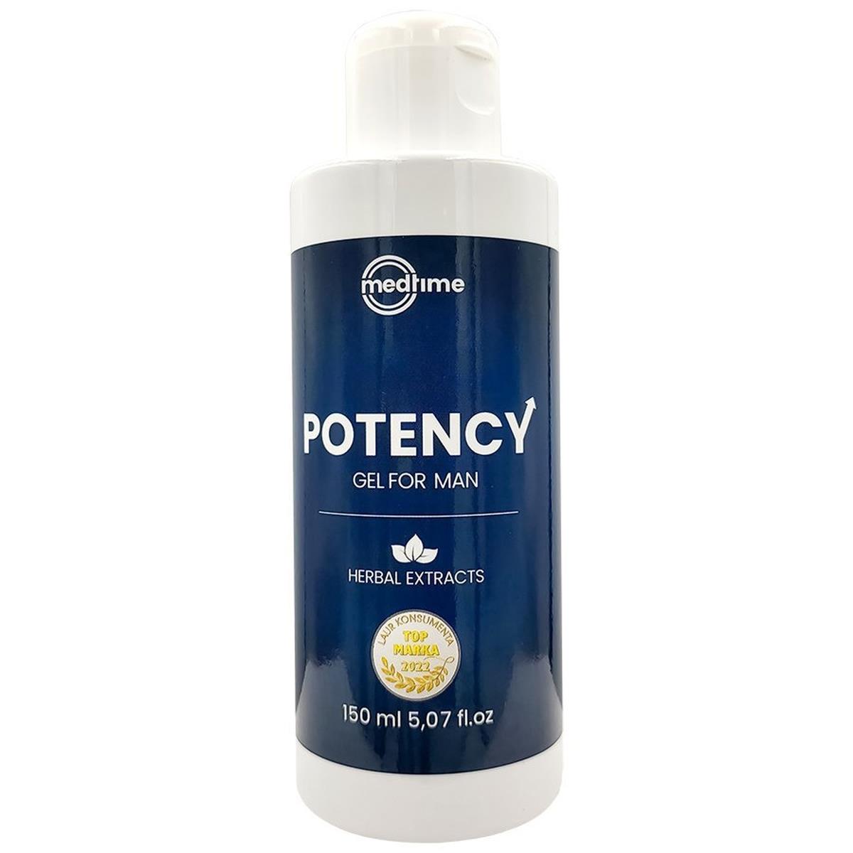 731-00109 MedTime / Potency Gel For Man 150 ml - obrazek 1
