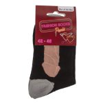 Skarpetki Penis Czarne – Sprzęt Tak Długi, Że Kończy Się w Skarpecie - obrazek 2
