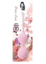 Silicone Kegel Balls 29mm 60g Light Pink - B - Series - obrazek 2