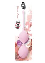 Silicone Kegel Balls 36mm 90g Light Pink - B - Series - obrazek 2